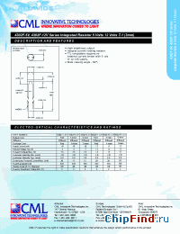 Datasheet 4302F5-5V manufacturer CML